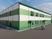3D визуализация Офисно-складское здание