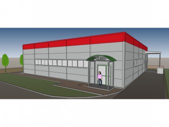 Магазин из сэндвич-панелей