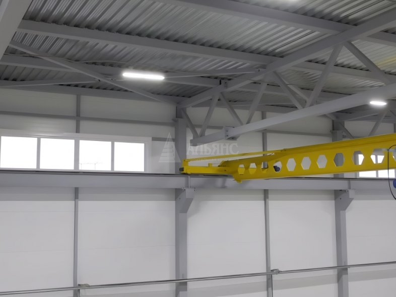 Склад с АБК из сэндвич-панелей  - фото 4